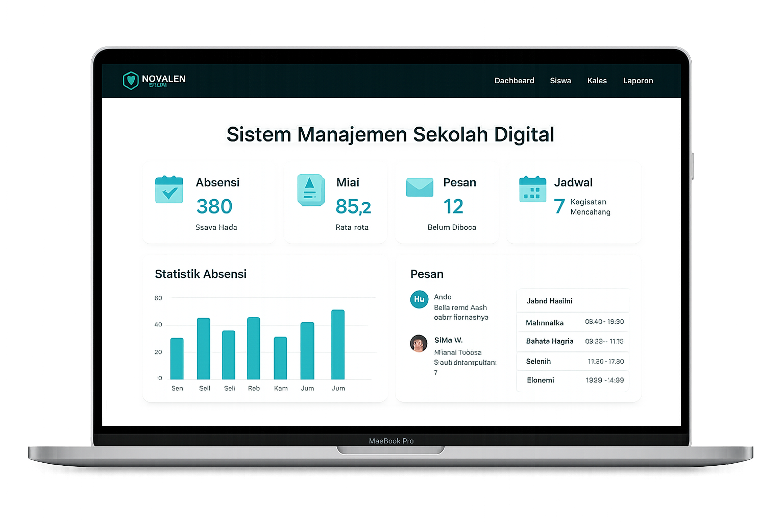 Sistem Manajemen Sekolah Digital